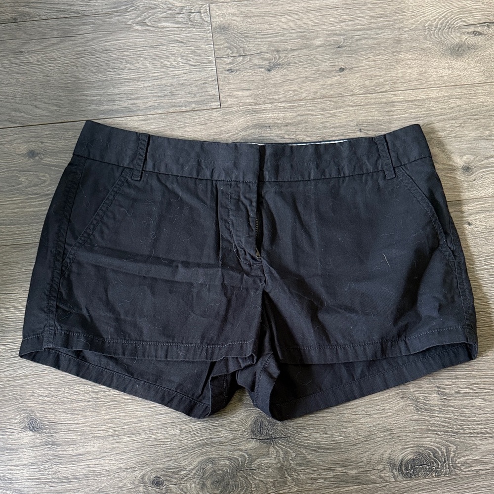 J. Crew High Waist Black Women's Shorts